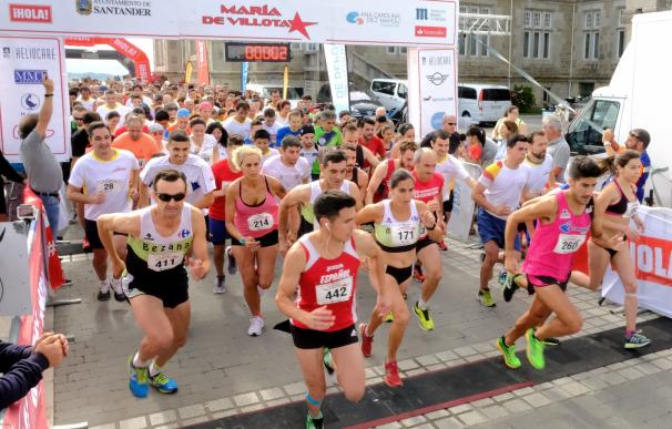 Más de 500 corredores participan en la IV Milla María de Villota