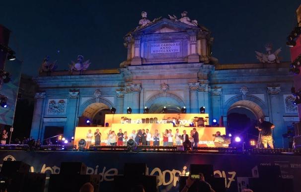 Madrid se despide con una fiesta en la Puerta de Alcalá y pasa el testigo a Nueva York