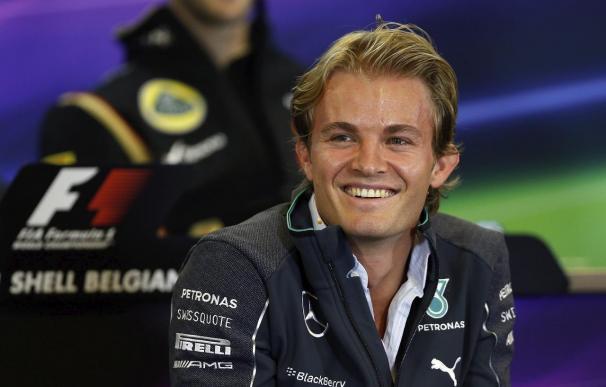 Nico Rosberg, de Mercedes, el más rápido en los primeros entrenamientos en Spa