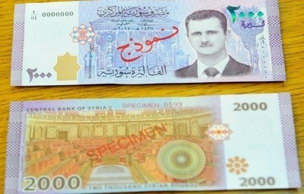 Comienzan a circular los primeros billetes sirios con el retrato de Bashar al Assad