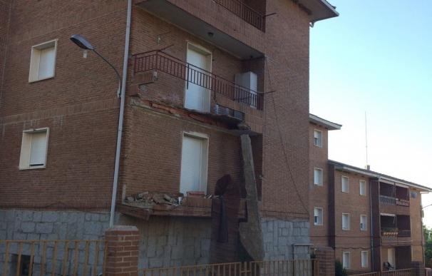 Se derrumban dos balcones de la casa-cuartel de la Guardia Civil de El Escorial y AUGC pide más mantenimiento