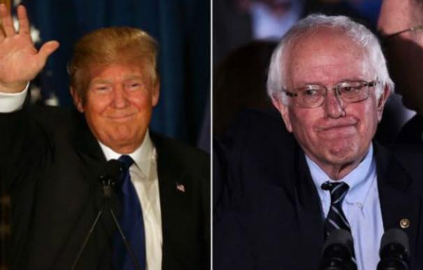 Donald Trump y Bernie Sanders se hacen con el triunfo de New Hampshire