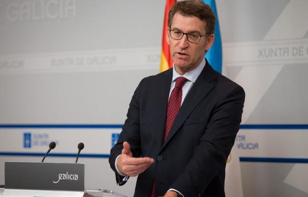 Feijóo garantiza a Rajoy el apoyo del PPdeG para seguir al frente del partido en España