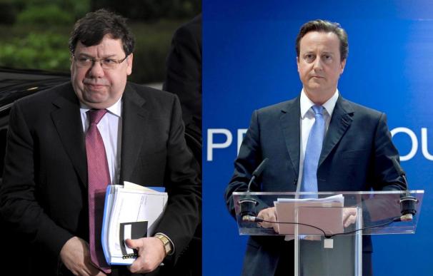 Los primeros ministros británico e irlandés analizan el proceso de paz en Irlanda del Norte