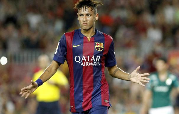 Neymar, con un esguince de tobillo, baja ante el Elche