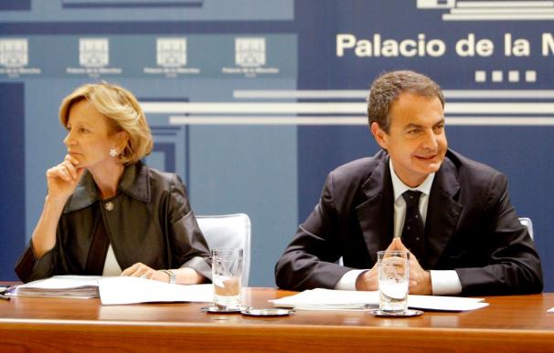 Zapatero preside el jueves la reunión habitual de los ministros económicos