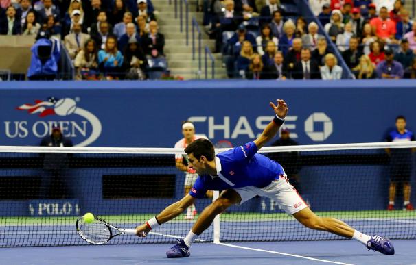 NEW YORK, NY - SEPTEMBER 13: Novak Djokovic of Ser