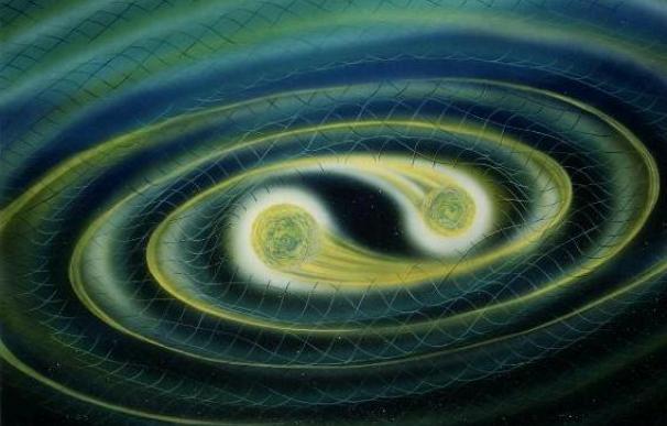 Ejemplo de ondas gravitacionales