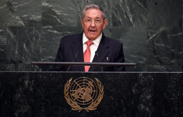 Raul Castro en su primer discurso ante la ONU