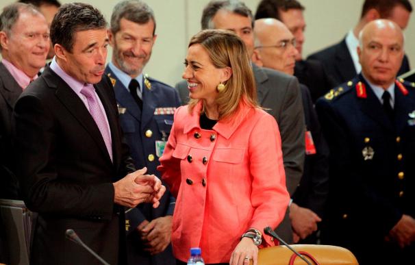 La ministra de Defensa anuncia que España doblará los medios para la lucha contra la piratería