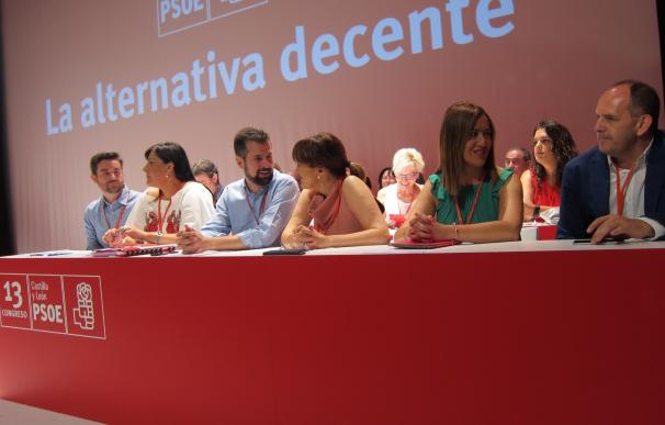Luis Tudanca apuesta por un PSOE "como alternativa" y "contundente contra la corrupción"