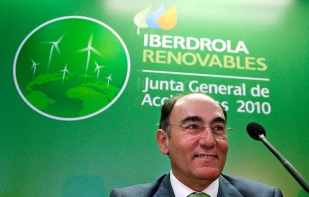 Iberdrola Renovables invertirá 9.000 millones € hasta 2012, el 55% en EEUU