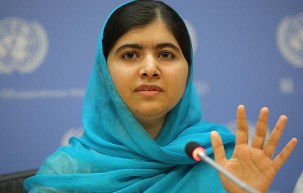 NEW YORK, NY - SEPTEMBER 25: Malala Yousafzai spea