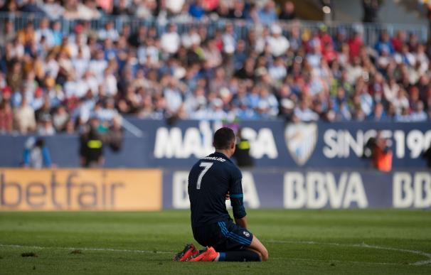 Cristiano Ronaldo falló un penalti, su segundo de la temporada.