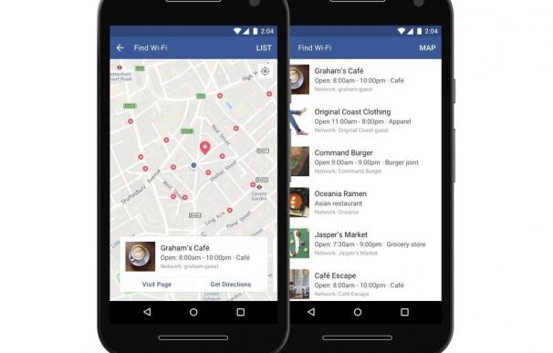 Facebook extiende a todo el mundo 'Find Wi-Fi', su herramienta para encontrar puntos con redes abiertas