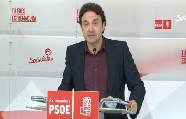 Enrique Pérez concurre a liderar el PSOE extremeño con "el máximo" de avales, aunque no cree relevante hablar de cifras