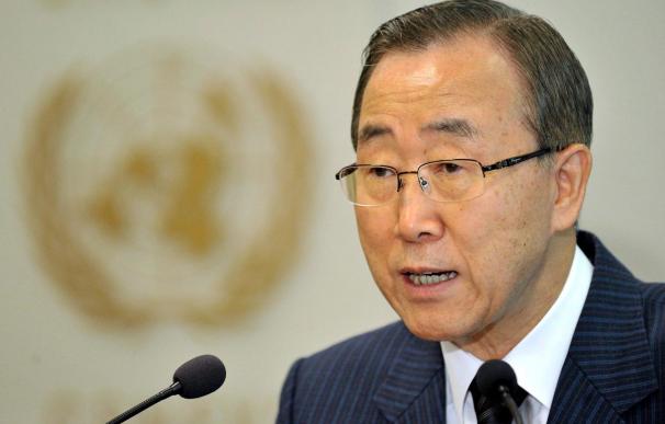 Ban Ki-moon asegura que mueren más personas por agua contaminada que por la violencia