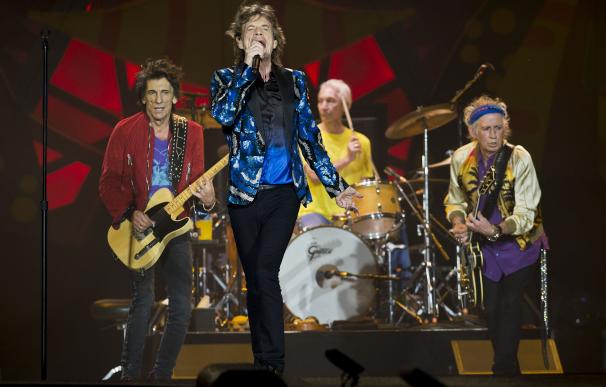 British rock band The Rolling Stones performs in c