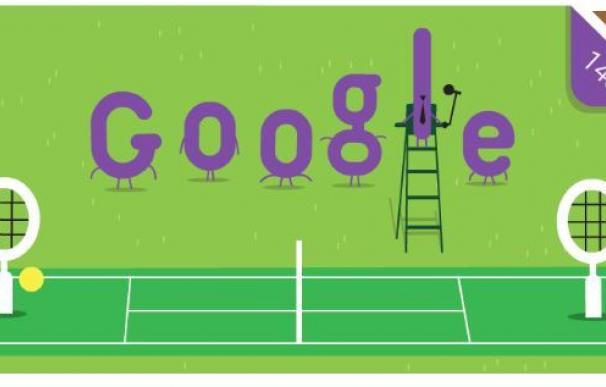 Google conmemora los 140 años de Wimbledon con un guiño a su halcón
