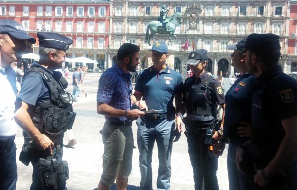 Agentes franceses e italianos patrullarán junto a la Policía Nacional en las calles de mayor afluencia turística