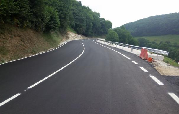 Desarrollo Económico invierte 582.493 euros en la reparación de un tramo de la carretera NA-1300