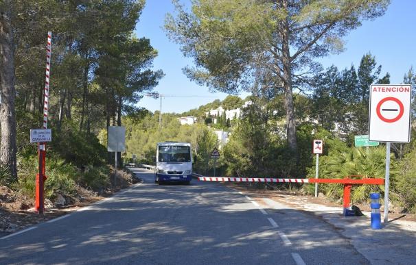 Jávea (Alicante) inicia la restricción de acceso con coches privados a La Granadella