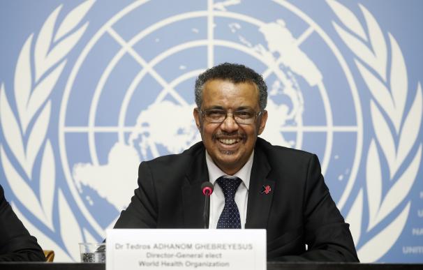Tedros Ghebreyesus inicia su mandato como director general de la OMS para los próximos 5 años