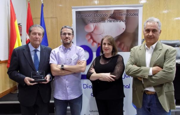 Federico Mayor Zaragoza nombrado miembro honorífico por la Federación Española de Enfermedades Metabólicas Hereditarias