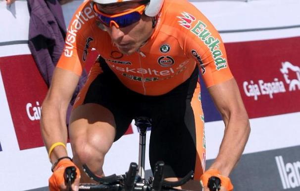 Antón espera alcanzar en el Giro el nivel de sus mejores Vueltas