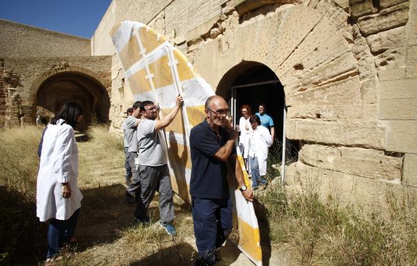 Un equipo del Gobierno aragonés esperará en el Monasterio de Sijena las 44 obras que Cataluña debe devolver