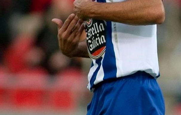 El jugador del Deportivo Manuel Pablo se queda en el gimnasio aquejado de un sinusitis