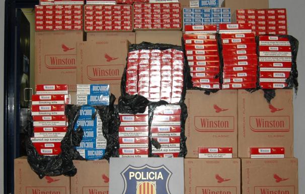 Decomisan 98.000 euros en tabaco de contrabando en La Seu d'Urgell (Lleida)