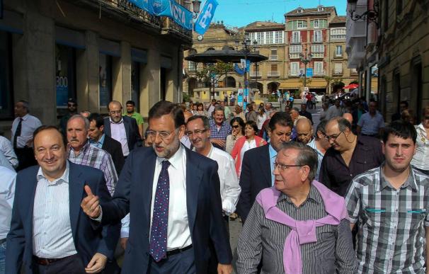 Rajoy asegura que "nunca como hasta ahora"ha estado "tan justificado el apoyo" al PP