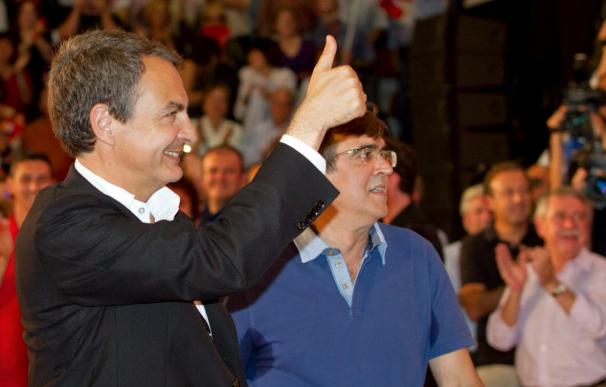 Zapatero ve al PP "cada día más nervioso" ante la remontada del PSOE