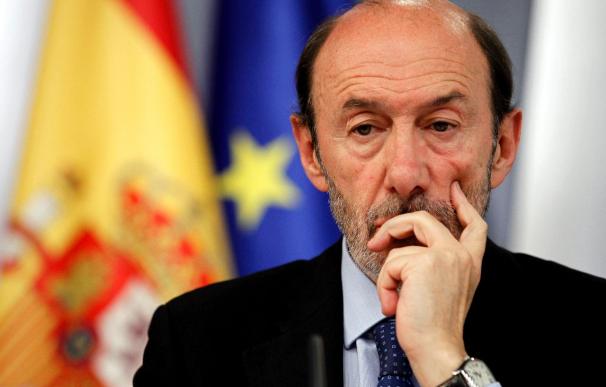 Rubalcaba afirma que España no está dispuesta a renunciar al Tratado Schengen