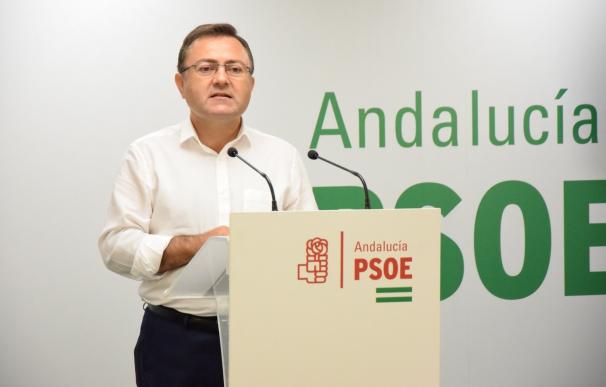 PSOE a Moreno: "Que aclare si está de palmero de Rajoy o con Andalucía" en objetivo de déficit y financiación autonómica