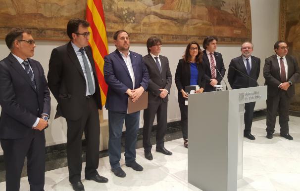 Puigdemont dice que la agencia tributaria catalana está lista para gestionar en septiembre los tributos