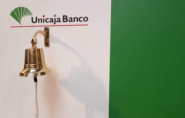 Unicaja cierra su primera semana en Bolsa con una subida del 14,5%, en 1,26 euros