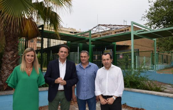 La Junta invierte 249.000 euros en retirar amianto del CEIP Ciudad Palma de Mallorca de Torremolinos