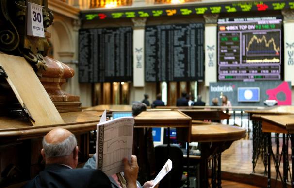 La Bolsa española comienza la jornada en positivo y el Ibex sube el 0,49 por ciento