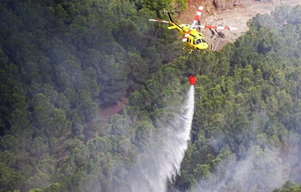 Controlado el incendio forestal de El Chorrillo en La Unión