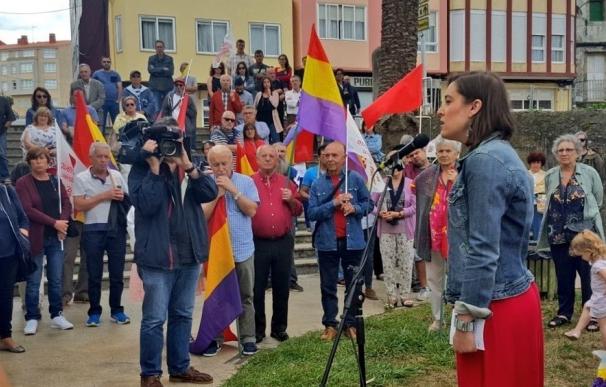 Esquerda Unida reivindica la memoria "para tener futuro" en el homenaje en Mugardos al alcalde Juan Prieto