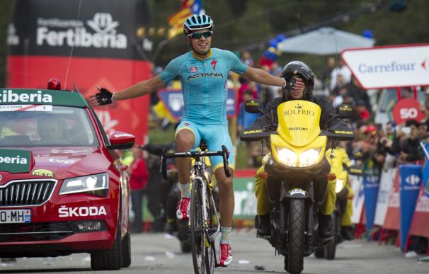 Mikel Landa ganó la etapa reina de La Vuelta.