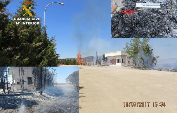 Diez detenidos e investigados en junio y julio en la provincia de Cáceres por incendios forestales