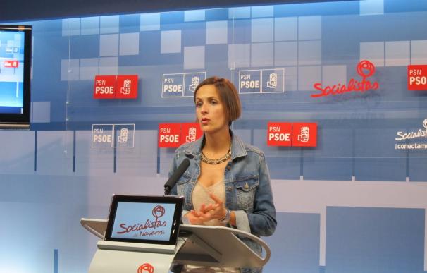 María Chivite, reelegida secretaria general del PSN: "Queremos liderar el Gobierno de Navarra en 2019"
