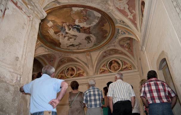 La Diputación de Huesca compagina la restauración de La Cartuja de las Fuentes con el programa de visitas