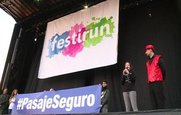 La primera edición del 'FestiRun' reúne a más de 5.000 jóvenes comprometidos con los refugiados