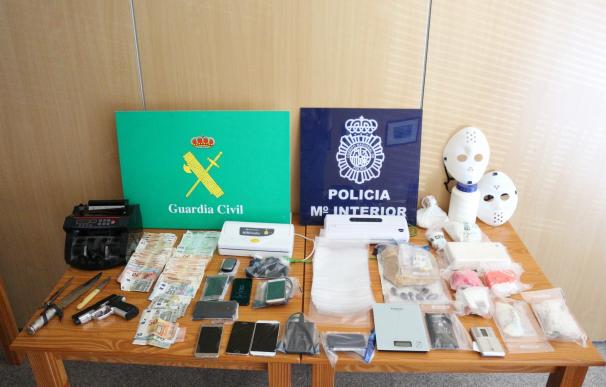 La organización de narcos desarticulada en Arousa distribuía cocaína en toda Galicia y en otras provincias como Madrid