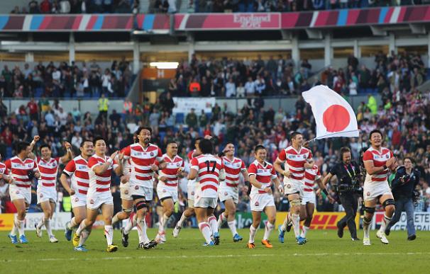 Japón gana a Sudáfrica