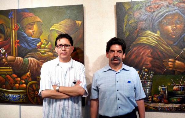 La obra de los ecuatorianos Perugachy y Villamagua se muestra en Shanghái